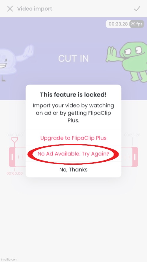 They are MAKING it so that I can’t fucking import the video bro | made w/ Imgflip meme maker
