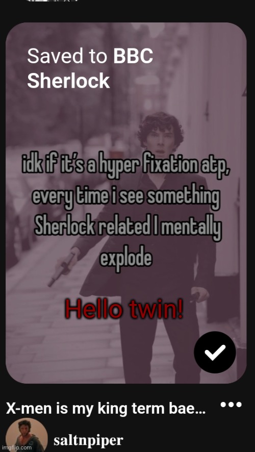 Hello twin! | made w/ Imgflip meme maker