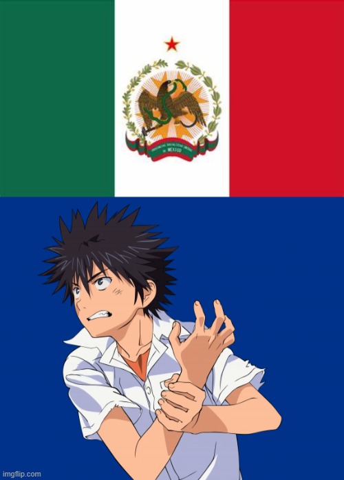 Touma hates communist mexico | made w/ Imgflip meme maker