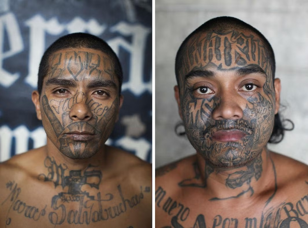 MS-13 Gang Tattoos Blank Meme Template
