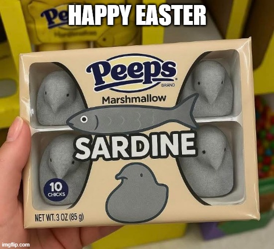 Cursed Peeps | HAPPY EASTER | image tagged in cursed image | made w/ Imgflip meme maker