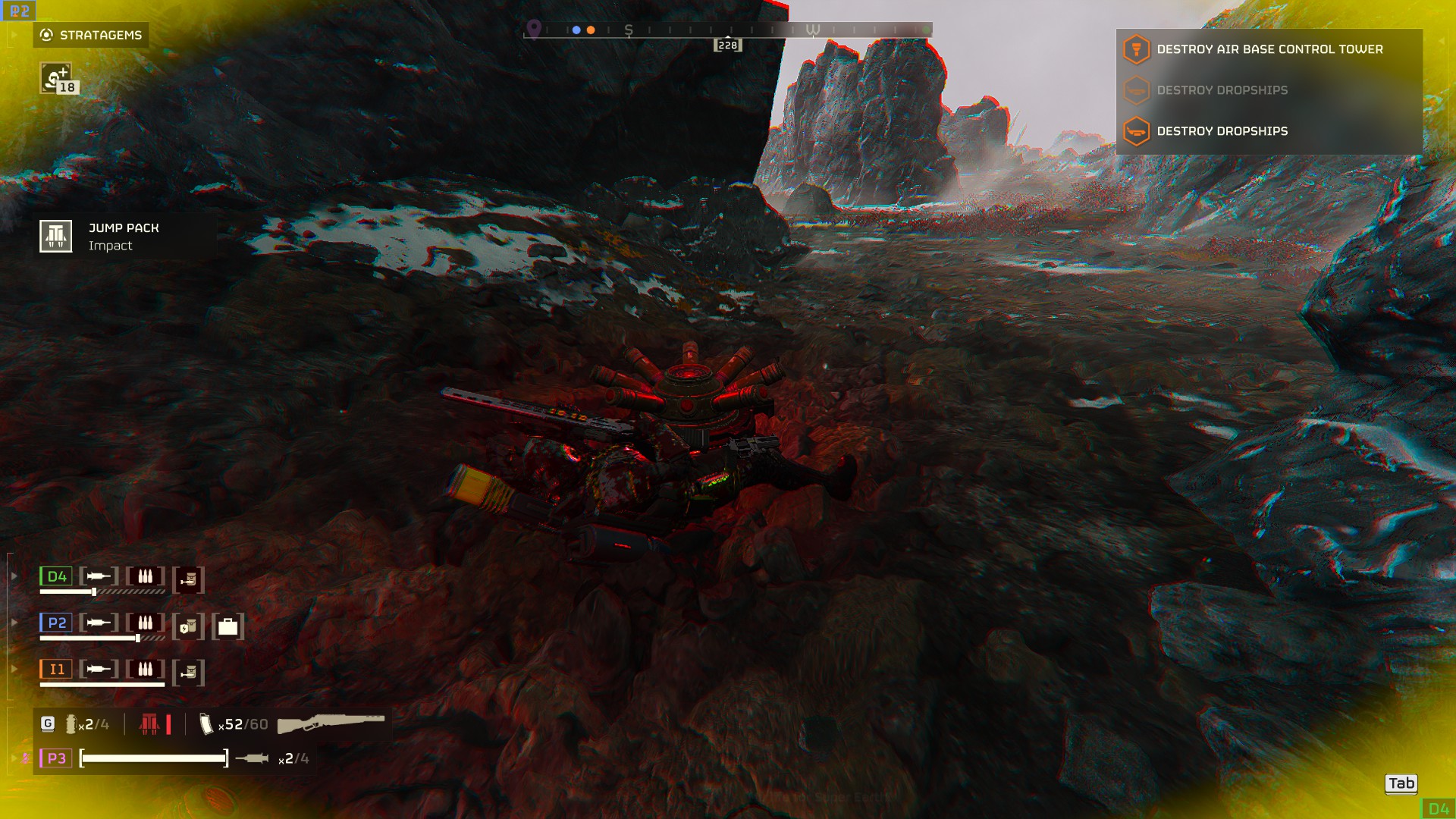Landed close to HD2 Mine Blank Meme Template