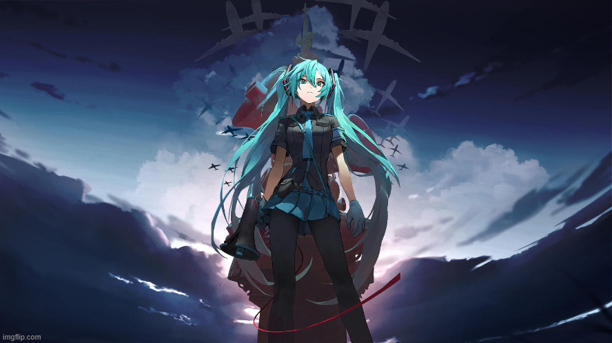 since logan is gone for now. im gonna do the Miku Teto And Rin Posting now. | made w/ Imgflip meme maker