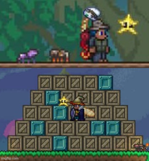 Fishing for crates | image tagged in terraria,master mode,gaming,video games,nintendo switch,screenshots | made w/ Imgflip meme maker