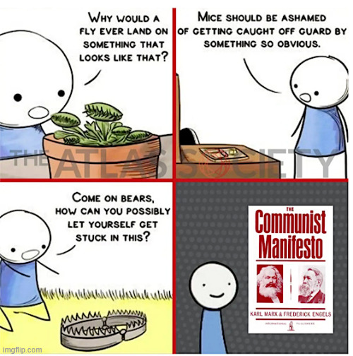 It's a trap | image tagged in marxist indoctrination,obvious trap | made w/ Imgflip meme maker