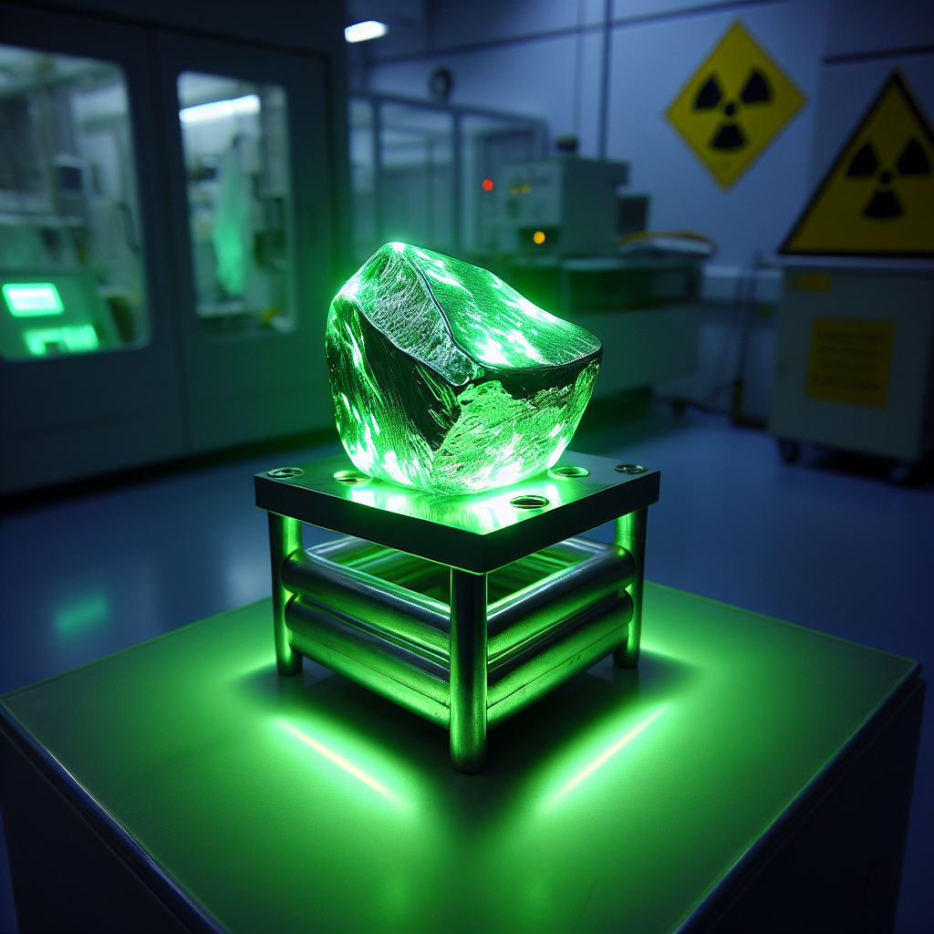 High Quality glowing ingot of Radium Blank Meme Template