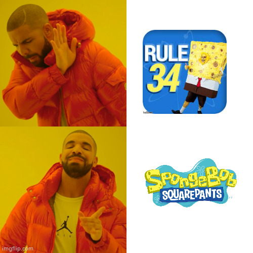 Drake hotine SpongeBob meme | image tagged in memes,drake hotline bling,spongebob | made w/ Imgflip meme maker