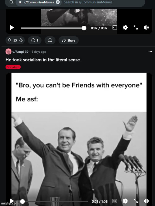 found a picture of communists doing nazi salutes | made w/ Imgflip meme maker