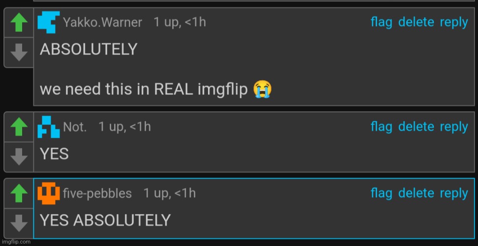 by popular demand, msmg site will have comment editing. i will make mods able to view history though,and might add a time limit | made w/ Imgflip meme maker