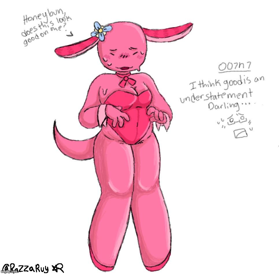 Happy early Easter, CECE6 feels a little nervous about her outfit, thankfully 7n7 is a good bf! | image tagged in roblox | made w/ Imgflip meme maker