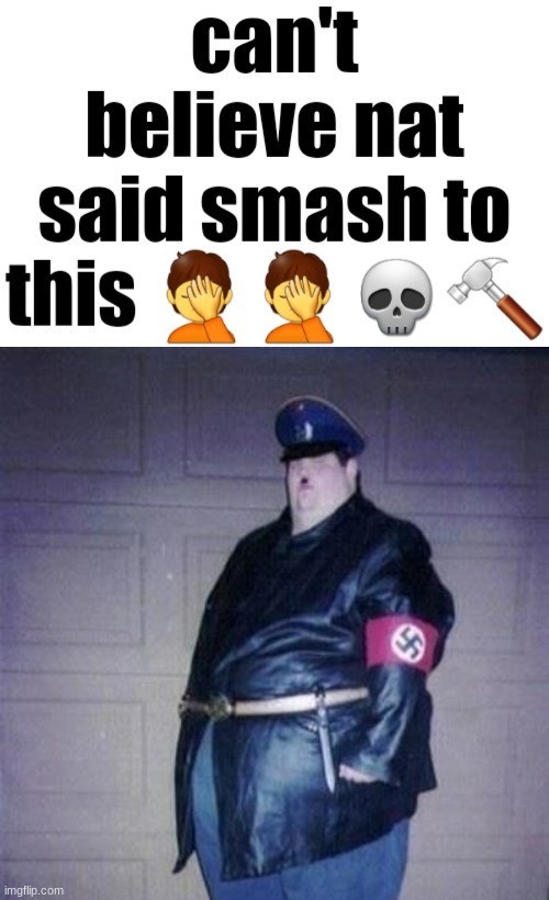 Cant believe nat said smash to this | image tagged in cant believe nat said smash to this | made w/ Imgflip meme maker