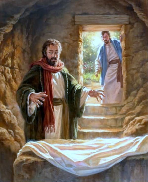 Easter resurrection Blank Meme Template