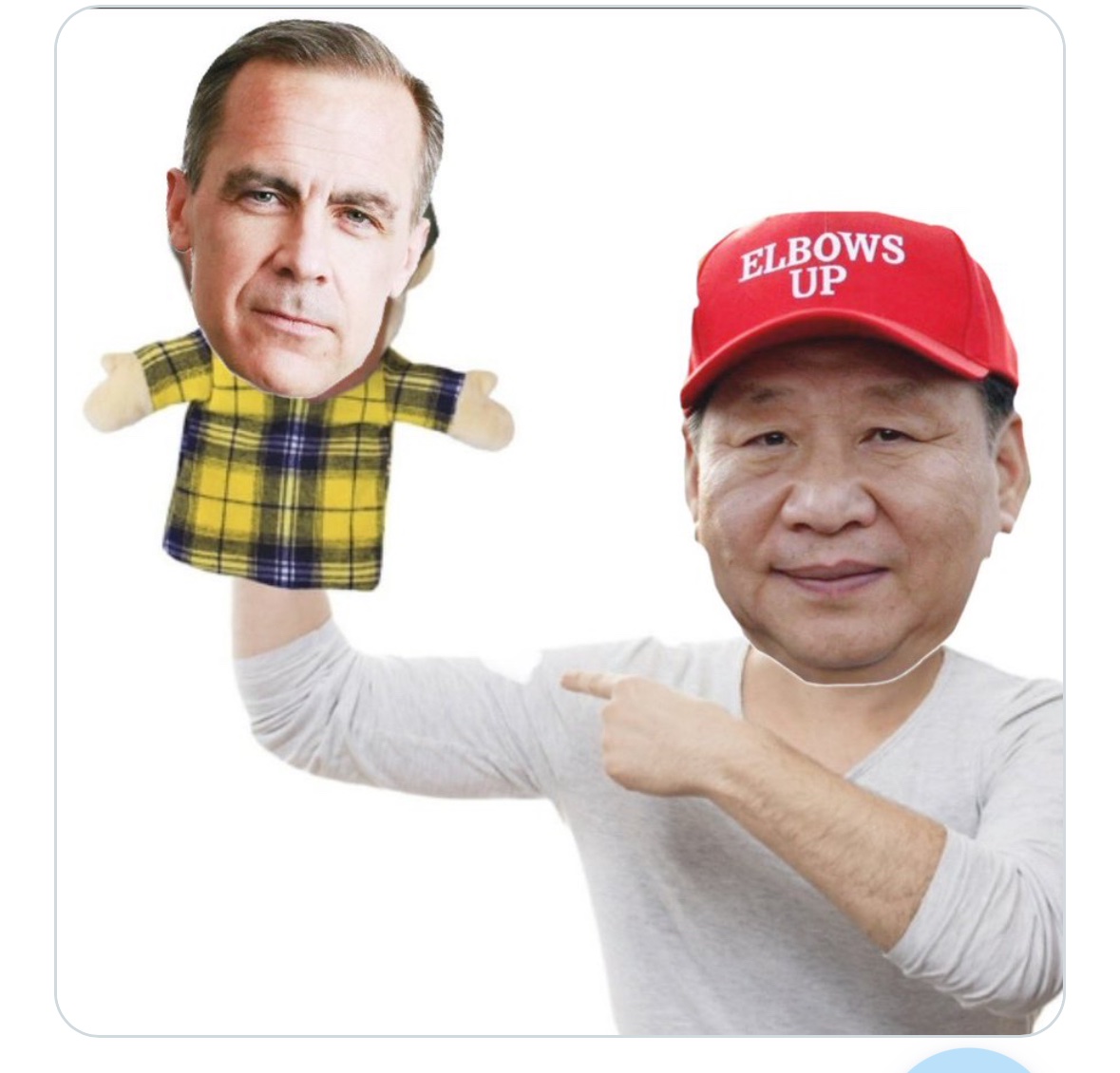 elbows up Blank Meme Template
