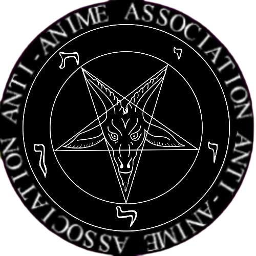 pentagram Anti-Anime Association seal Blank Meme Template