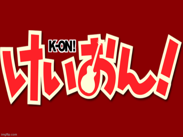k-on logo Blank Meme Template