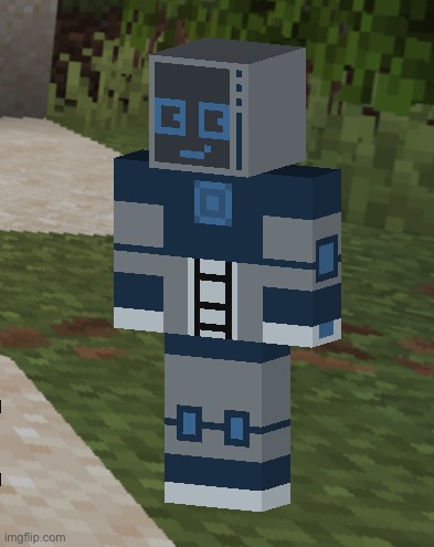 I made Laz as a Minecraft skin | made w/ Imgflip meme maker