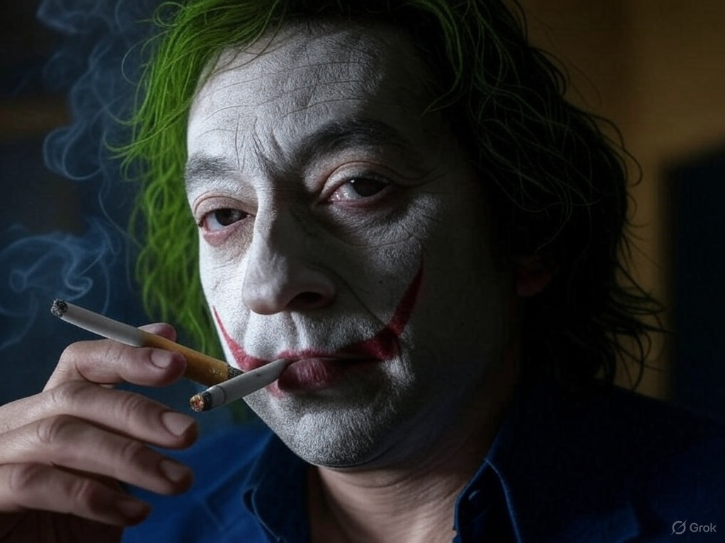 Gainsbourg joker Blank Meme Template
