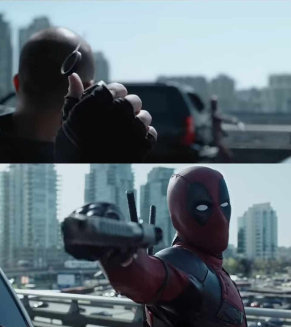 Deadpool Shoot Hand Grenade Blank Meme Template