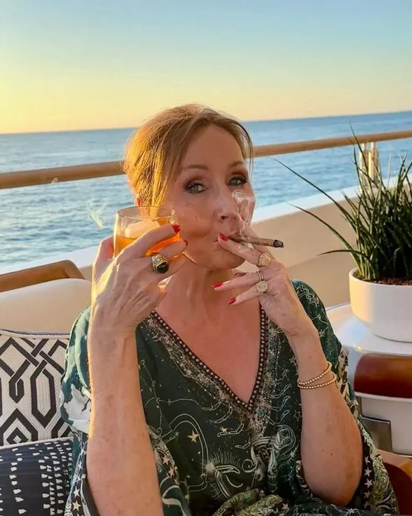 J K Rowling Bitch Blank Meme Template