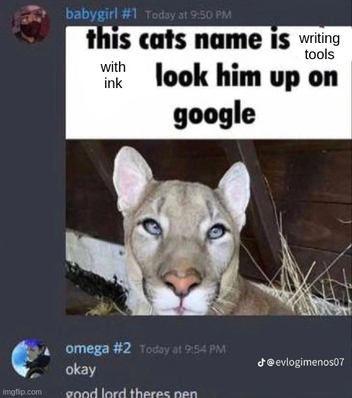 with
ink; writing
tools | made w/ Imgflip meme maker