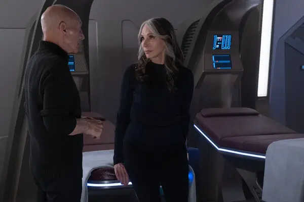 Beverly Crusher and Picard Season 3 Blank Meme Template