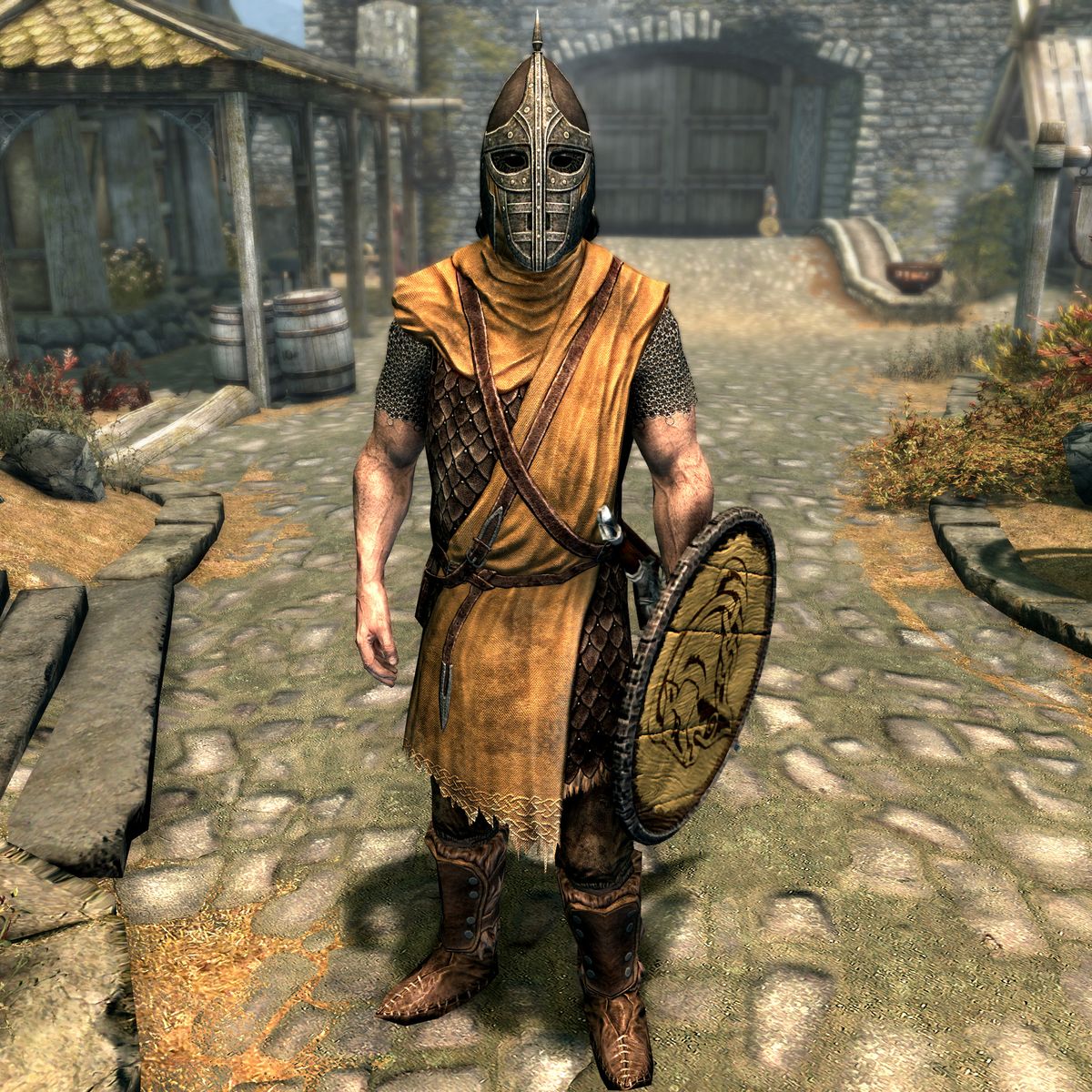 Skyrim Guard Blank Meme Template