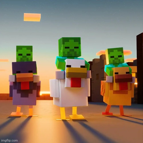 Chicken Jockeys.mp3 | image tagged in chicken jockey | made w/ Imgflip meme maker