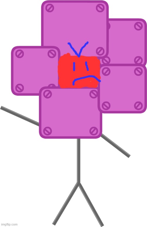 BFDI Robot Flower | image tagged in bfdi robot flower | made w/ Imgflip meme maker