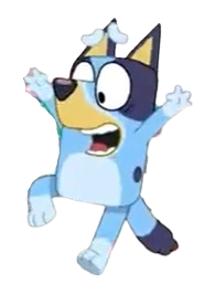 Bluey Heeler Blank Meme Template