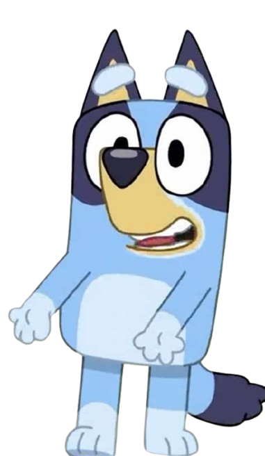Bluey Heeler Blank Meme Template