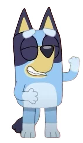 Bluey Heeler Blank Meme Template
