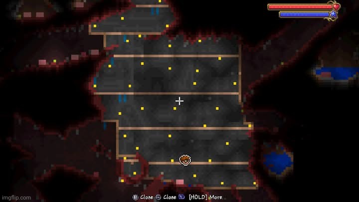 This took me 3 real-life hours.... | image tagged in terraria,master mode,gaming,video games,nintendo switch,screenshot | made w/ Imgflip meme maker