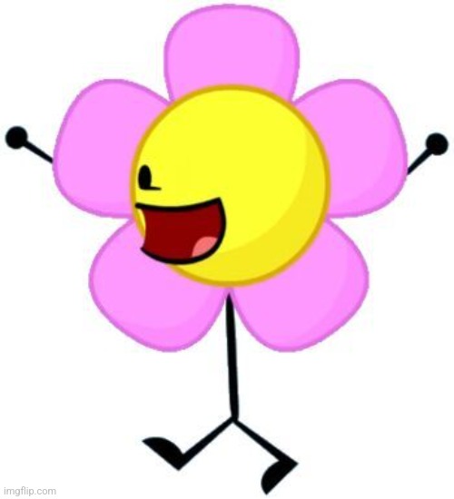 Flower BFDI | image tagged in flower bfdi | made w/ Imgflip meme maker