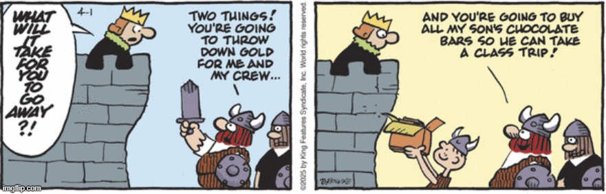 Hagar The Horrible | image tagged in comics | made w/ Imgflip meme maker