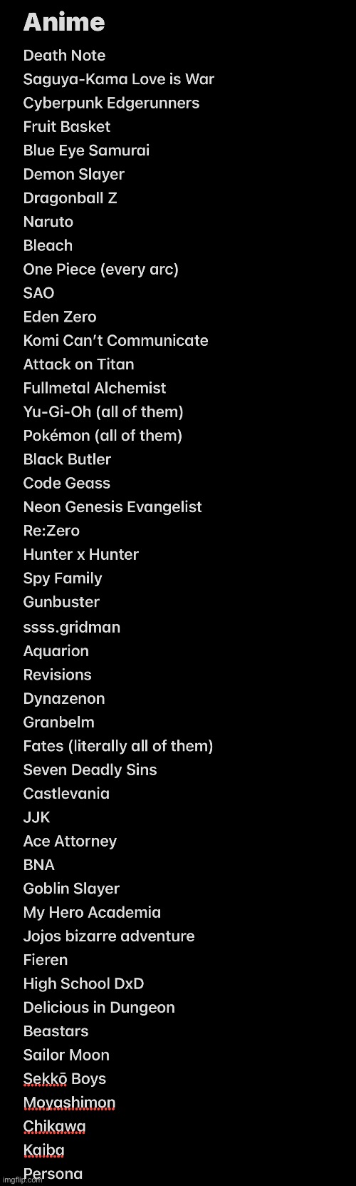 This isn’t even the full list | made w/ Imgflip meme maker