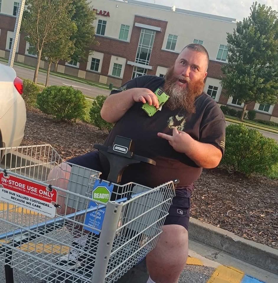 Fat guy acting retarded Blank Meme Template