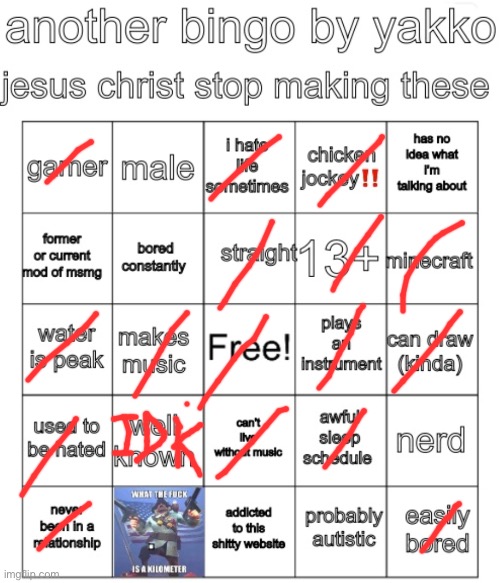 yakko bingo v7 | image tagged in yakko bingo v7 | made w/ Imgflip meme maker