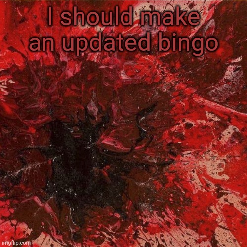 Wrath wowiwowow | I should make an updated bingo | image tagged in wrath wowiwowow | made w/ Imgflip meme maker