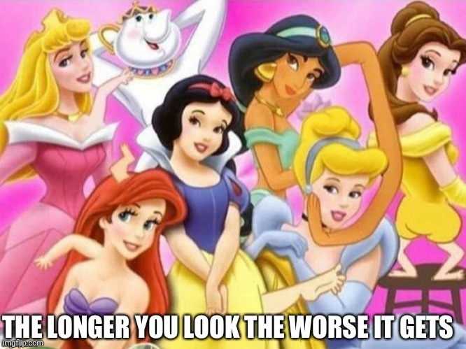 enjoy it while you can and don't look at it for too long | made w/ Imgflip meme maker