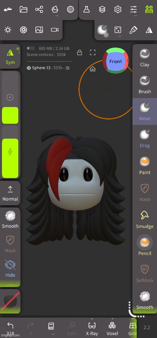 Work in progress 3d art | made w/ Imgflip meme maker