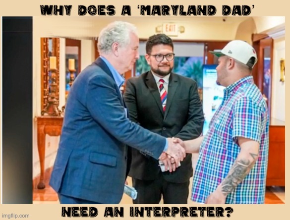 image tagged in van hollen,ms 13,maryland dad,illegal alien | made w/ Imgflip meme maker