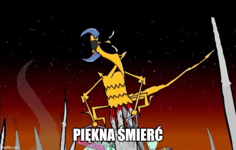 PIĘKNA ŚMIERĆ | made w/ Imgflip meme maker