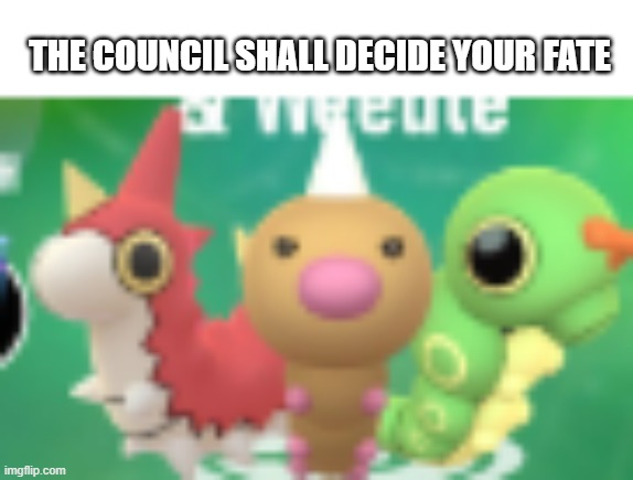 THE COUNCIL SHALL DECIDE YOUR FATE | made w/ Imgflip meme maker