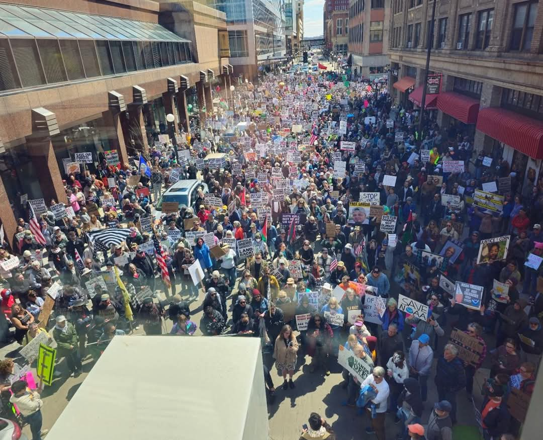 Protest St Paul 2025 Blank Meme Template