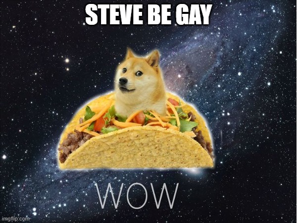 STEVE BE GAY | made w/ Imgflip meme maker