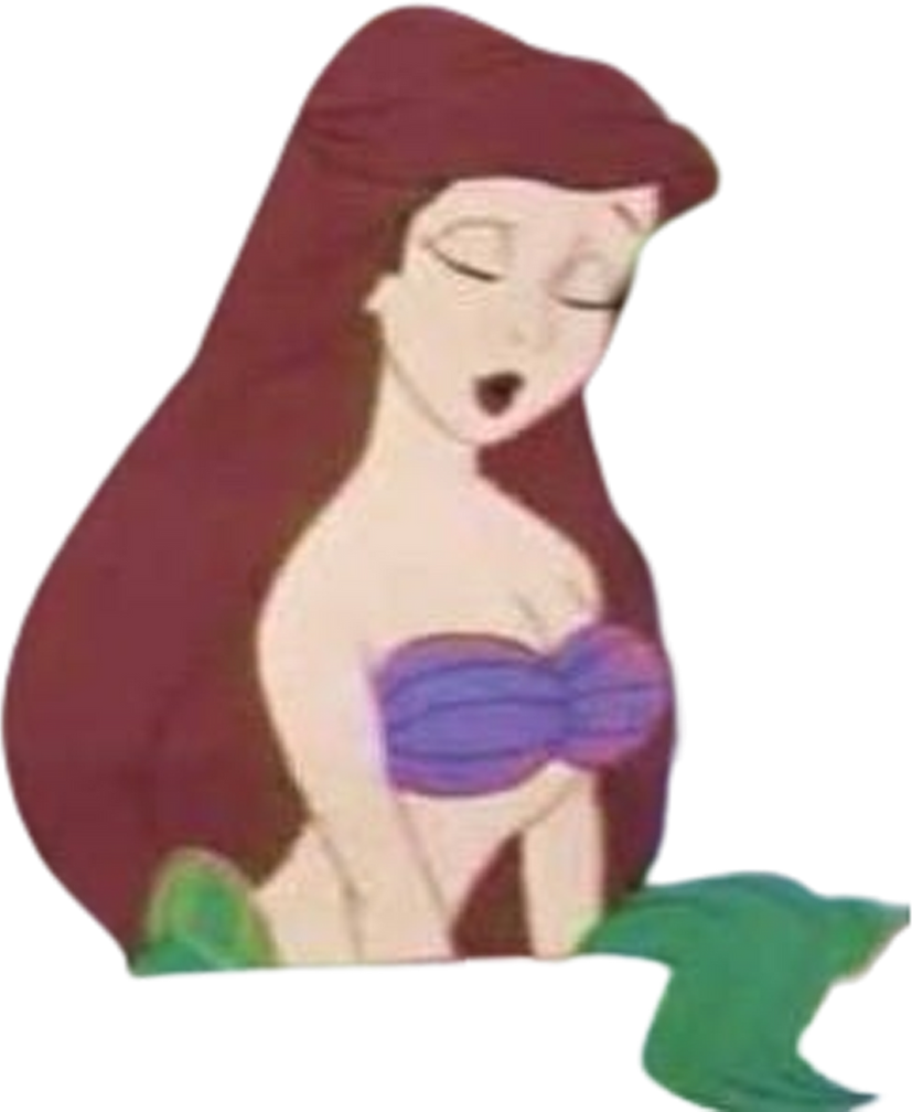 ariel calm Blank Meme Template