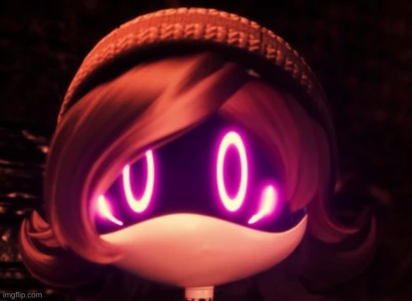 Uzi Shocked in horror | image tagged in uzi shocked in horror | made w/ Imgflip meme maker