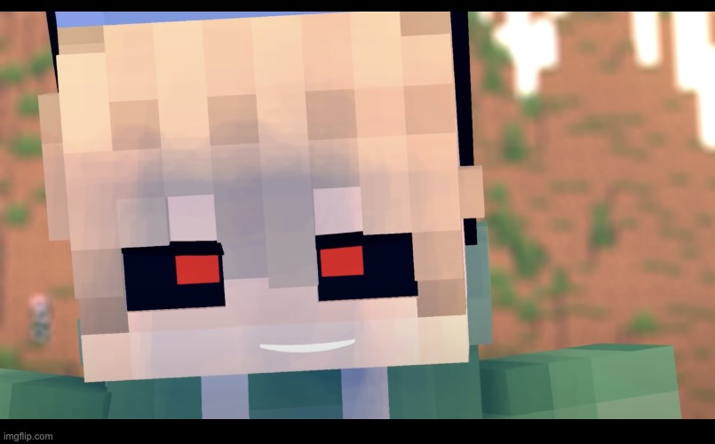Look at how terrifying this man looks. | image tagged in corrupted dream | made w/ Imgflip meme maker
