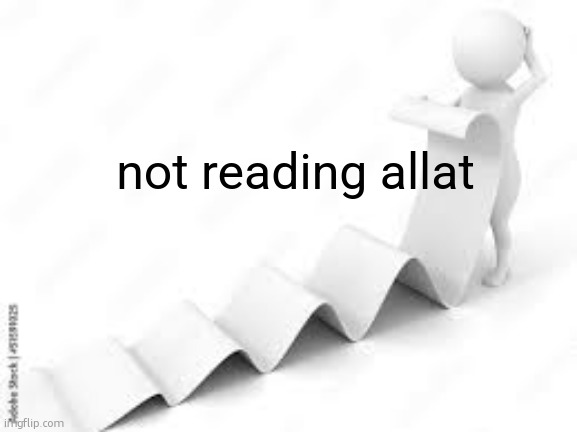 Long ass message | not reading allat | image tagged in long ass message | made w/ Imgflip meme maker
