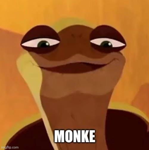 monke | image tagged in monke | made w/ Imgflip meme maker